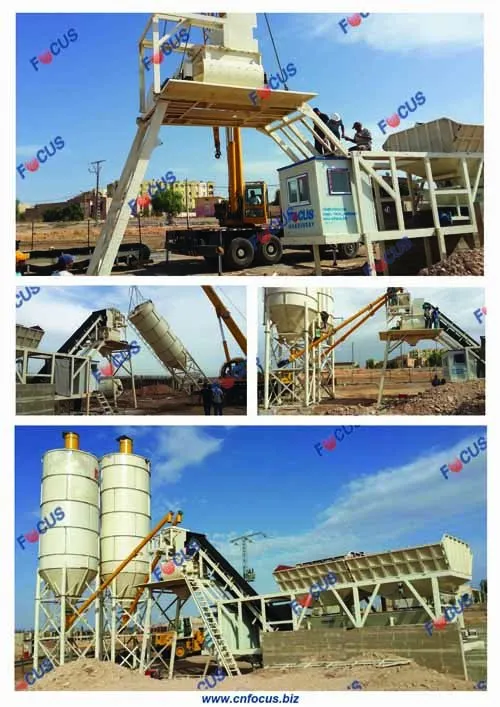 Best Quality with Best Price Hzs Concrete Mixing Plant