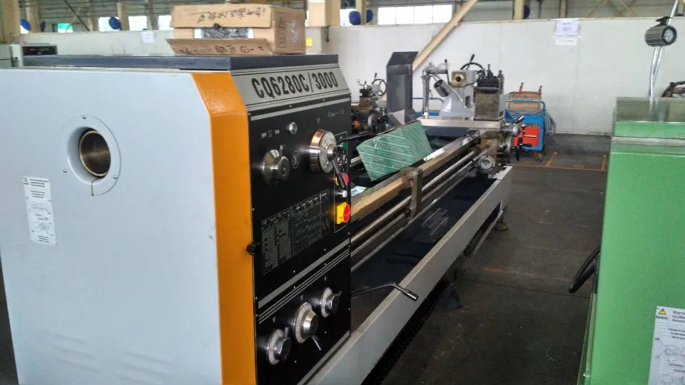 Big Bore Heavy Duty Horizontal Precision Gap-Bed Lathe Machine