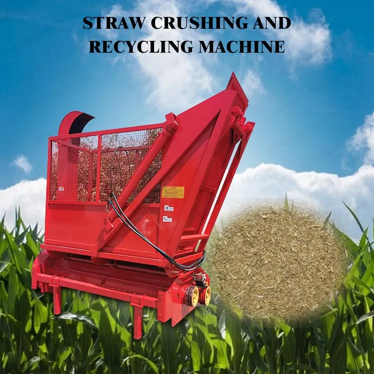 Corn Stalk Grass Chopper Grass Crusher Silage Forage Harvester Silage