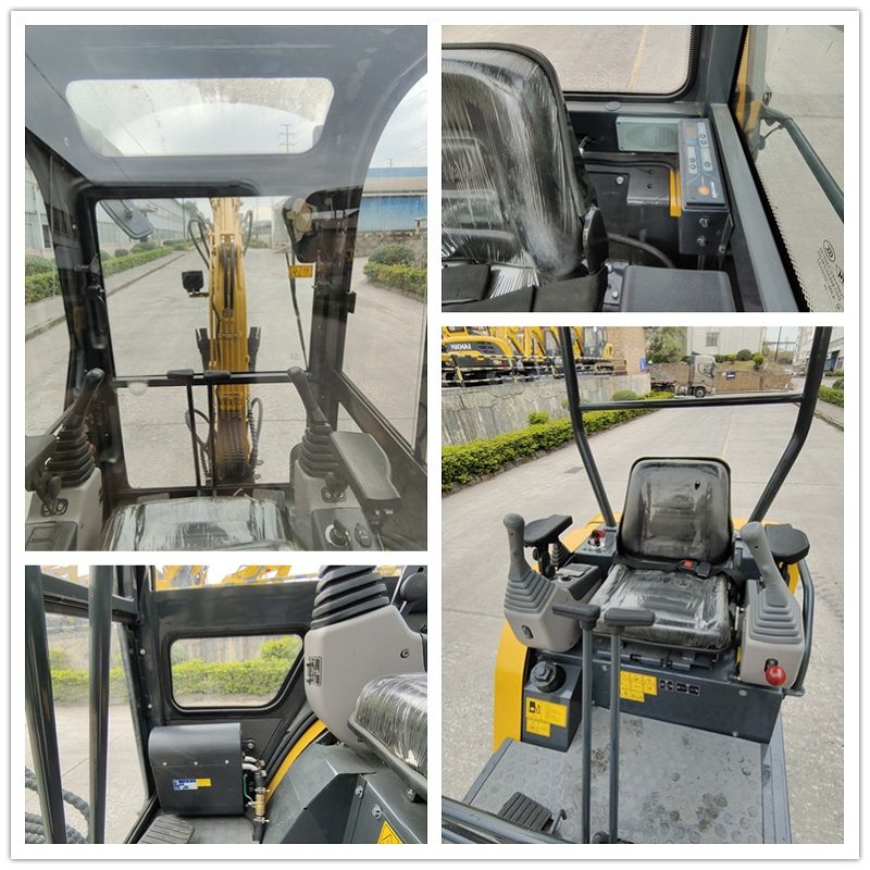 Municipal Engineering Customized Backhoe Single Bucket Hydraulic 1.8ton Mini Crawler Excavators with Reliable Performance for Sale