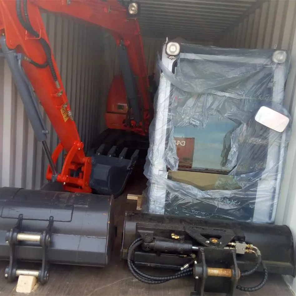 New Mini Excavator 4tons Digger Excavator with 0.14cbm Bucket