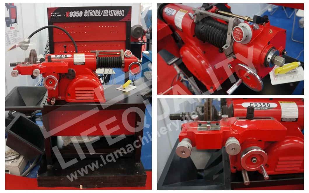 Professional Automotive Disc Drum Brake Lathe Machine C9350