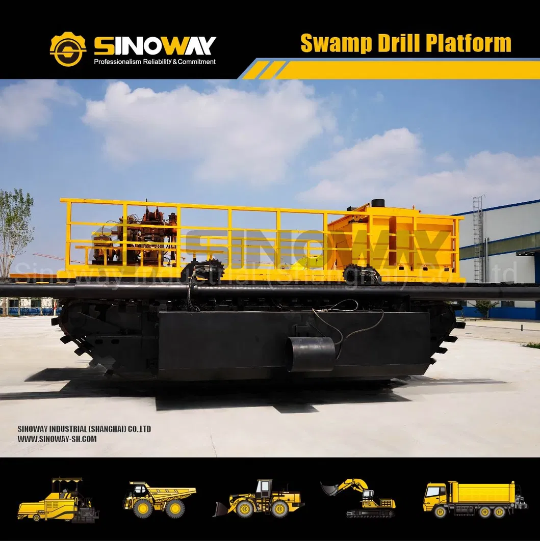 Self Propelling Jack up Platform Pontoons with Power Spuds for Sea Use