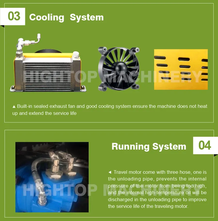 Small Escavator Mini Bucket Excavator