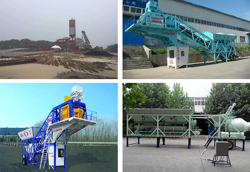 Wholesale Yhzs60 Hot-Selling High-Quality Mobile Concrete Mixing Plant