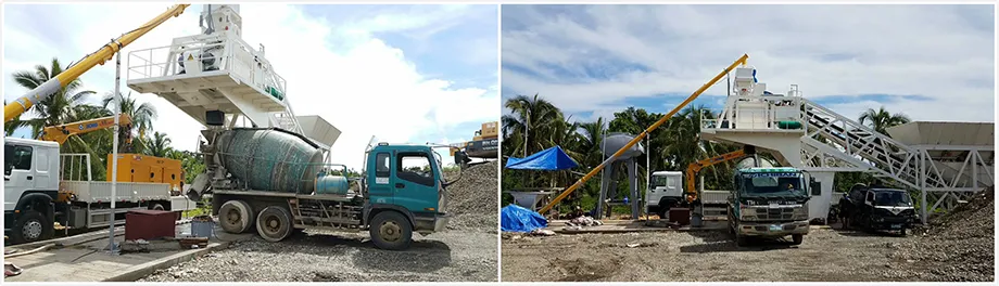 Wholesale Yhzs60 Hot-Selling High-Quality Mobile Concrete Mixing Plant